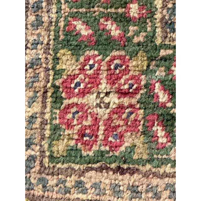 Vintage Turkish Kayseri Silk Rug, 1970s For Sale - Image 15 of 17