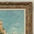 Sky Blue Framed Oil Painting on Canvas by Paule Bisman (1897-1973) 'Adriatic Coastline' For Sale - Image 8 of 16
