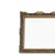 Furniture - Pair of wall mirrors - 19th century. Portuguese, 19th/20th century, oak wood frames with gilding, decorated...