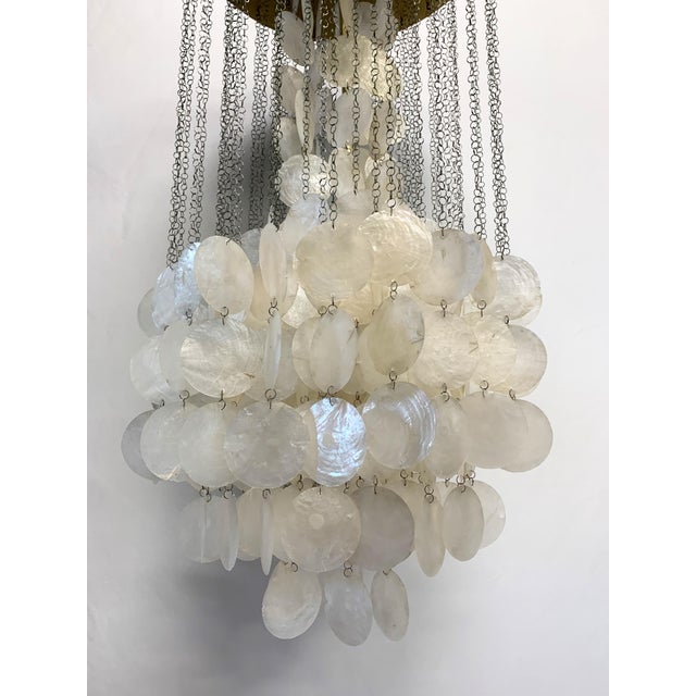 Metal Chandelier by Verner Panton, 1960s For Sale - Image 7 of 7