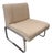 Mid-Century Chrome Cantilever Lounge Chair, 1970s For Sale