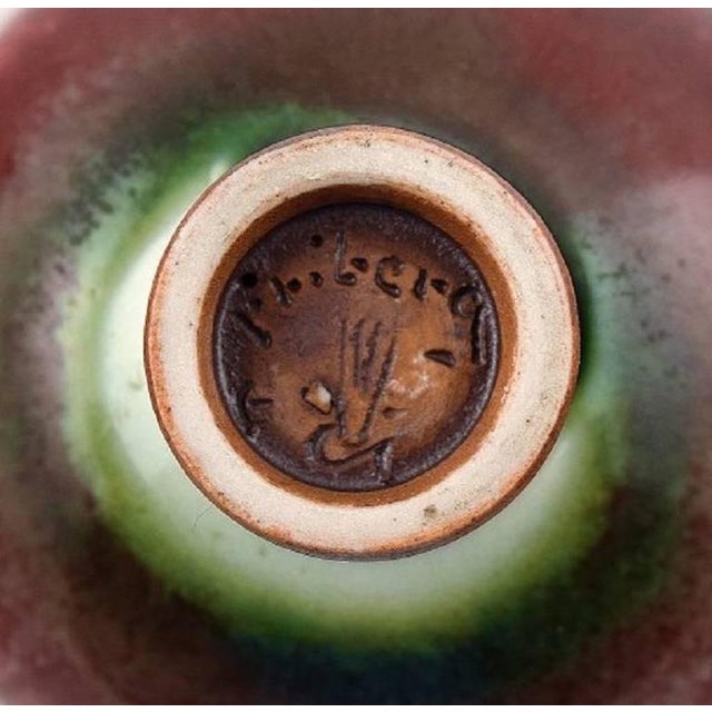 Berndt Friberg Studio Pottery Vase Modern Swedish Design For Sale - Image 4 of 5