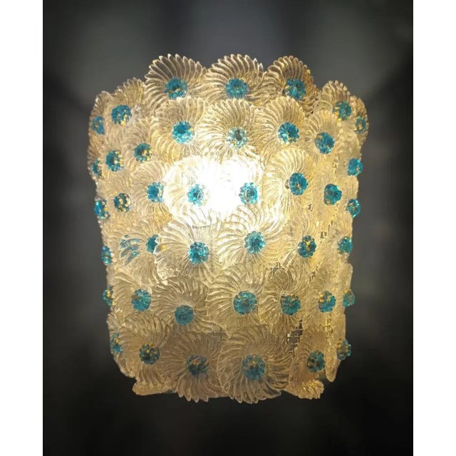 1960s 1960s Murano Flowers Sconces, a Pair For Sale - Image 5 of 8