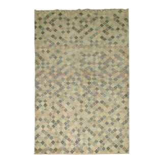 1940s Turkish Deco Rug - 2'5" x 9'8" For Sale