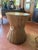 Any use or wear shown McGuire Furniture Style Sheaf of Wheat Dining Table Base in Bamboo & Rattan. Handcrafted Bamboo...