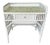 Mid 20th Century Wicker Rattan Desk For Sale - Image 4 of 18