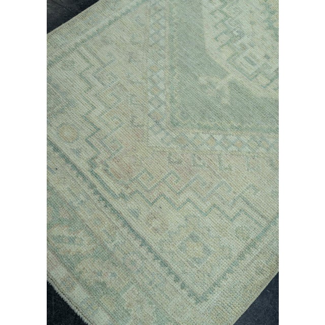Tan Turkish Oushak Rug 2'11" x 15' #19409 For Sale - Image 8 of 8