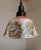 Antique German Ceiling Lamp with Glass Shade, 1910s For Sale - Image 4 of 8