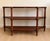 Bring timeless elegance to your home with this vintage Ethan Allen Legacy Collection three-tier console table. Crafted...