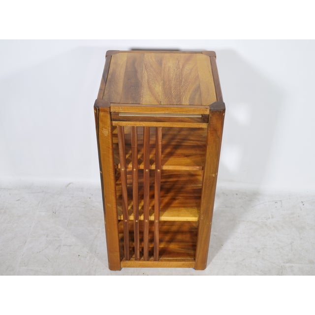 Mid-Century Cherrywood Shelf, 1960s For Sale - Image 6 of 15