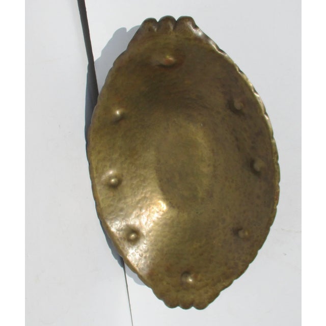 Arts & Crafts Arts and Crafts Hammered Copper Bowl Circa 1910s For Sale - Image 3 of 6