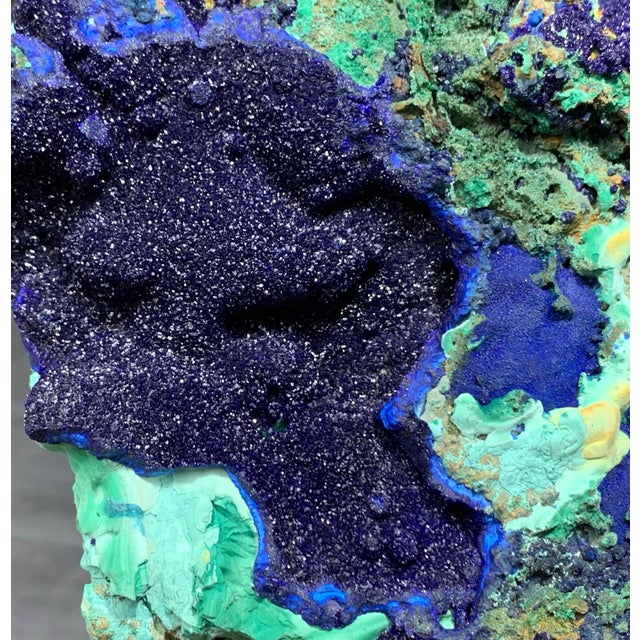 Early 21st Century Azurite Malachite Specimen by Stillmantle For Sale - Image 5 of 5