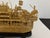 Chinoiserie Gold Dragon Boat on Stand, C1950 For Sale - Image 3 of 12
