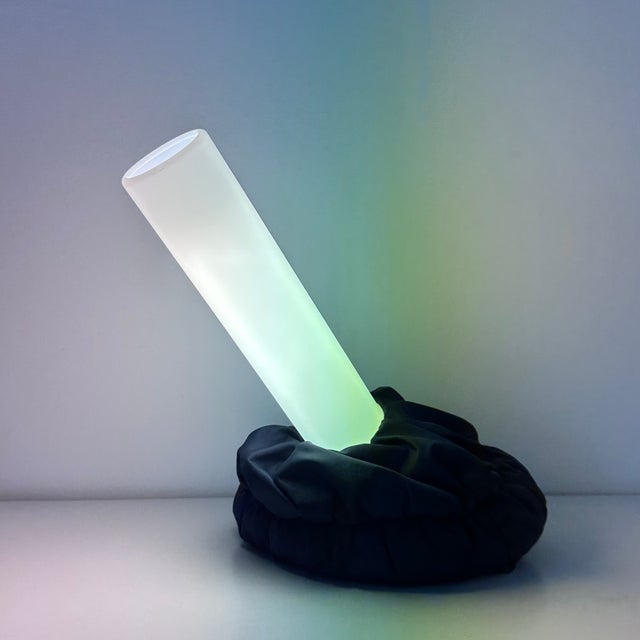 Cloche Table Lamp by De Pas, D'Urbino and Lomazzi for Sirrah, 1982, in Flawless conditions. Designed 1980 to 1989 I have...