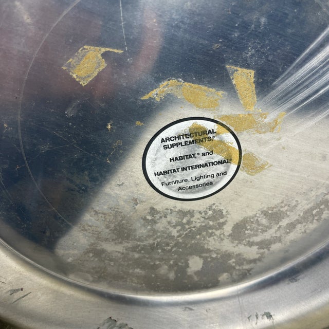 Brass 1990's Large Brass Round Garbage Can by H.T. Storrs & Associates For Sale - Image 8 of 9