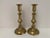 Pair of Early 20th Century Brass Traditional Candlesticks For Sale - Image 4 of 7