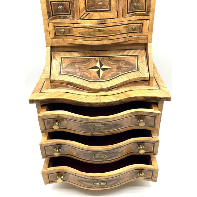Model Furniture Tabernacle with Inlays, 1800 For Sale - Image 12 of 17