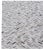 Exquisite Rugs Willoughby Patchwork Leather Silver - 5'x8' For Sale - Image 4 of 6