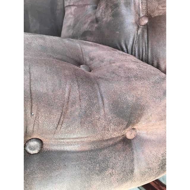 Chesterfield Style Couch Sofa, 1990s For Sale - Image 6 of 18