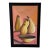 Still Life Canvas Painting With Plate Mid-Century Modern Vintage For Sale