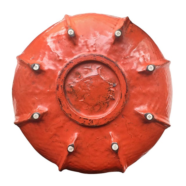 Large Burmese Lacquered Center Bowl For Sale - Image 4 of 6