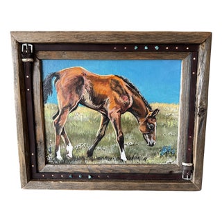 "Que Curiosa" ~ Willie Britt, Original Acrylic Painting. For Sale