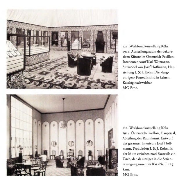 Secessionist Armchair by Prof. Josef Hoffmann for Jacob & Josef Kohn For Sale - Image 12 of 18