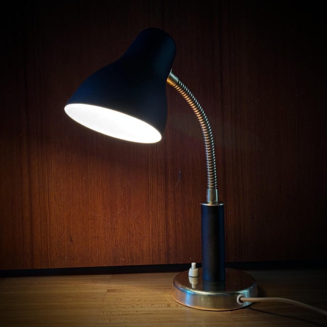 A mid-century table lamp, model 32535, designed by bertil brisborg for the swedish department store nordiska kompaniet in...