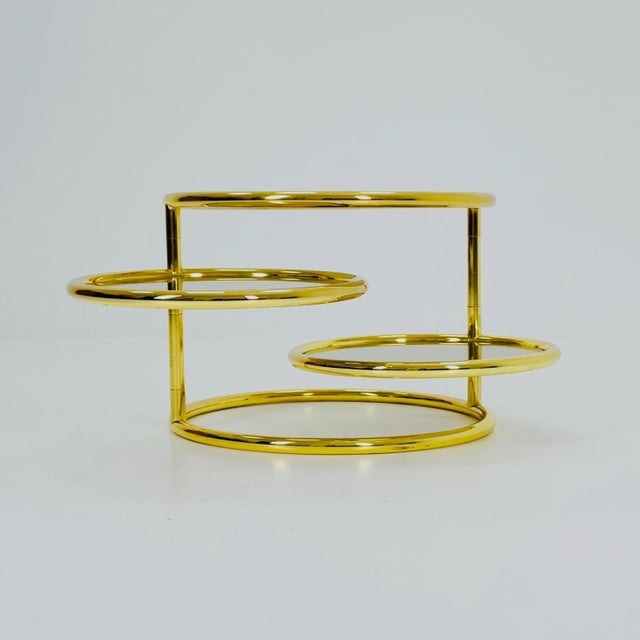 Mid-Century Coffee Table with 3 Swivel Levels by Milo Baughman, Italy, 1970s For Sale - Image 5 of 11