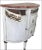 Wood 19th Century Swedish Gustavian Demi-Lune Commode For Sale - Image 7 of 11