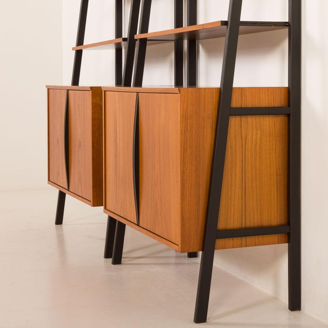 Mid-Century Modern Free Standing Wall Unit by Brantorps, 1960s, Set of 2 For Sale - Image 10 of 17