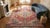 Textile 1880s Red Medallion Antique Persian Serapi Rug 10" X 13'4" Handknotted Wool Carpet For Sale - Image 7 of 9