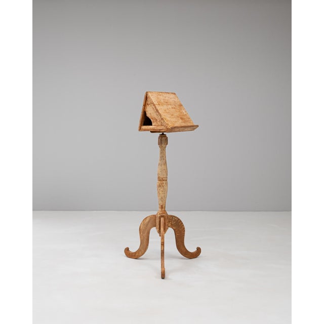 19th Century French Wooden Book Stand For Sale - Image 18 of 18