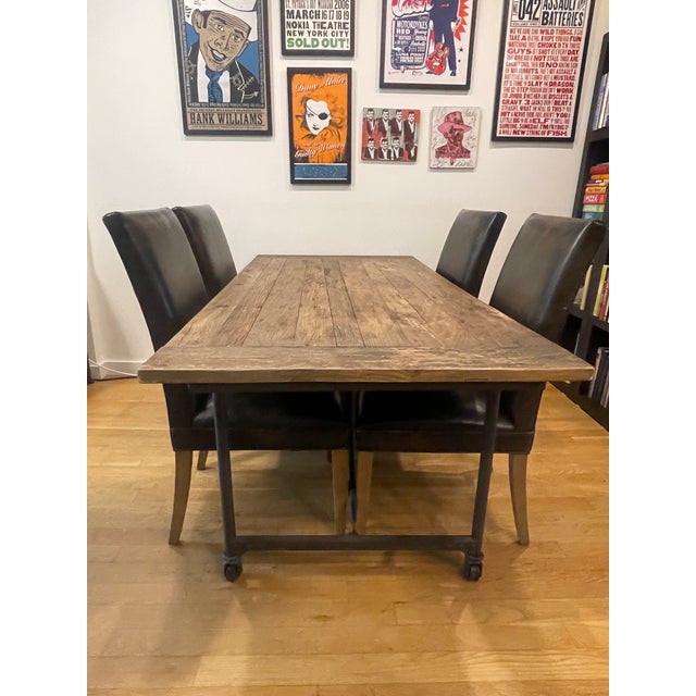 Restoration Hardware Dining Set For Sale In New York - Image 6 of 8