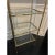 Gold Vintage Chinoiserie Metal & Glass Etagere Display Shelf For Sale - Image 8 of 10