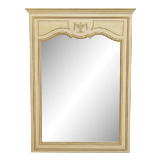 Vintage Neoclassical Style Painted Wall Mirror For Sale