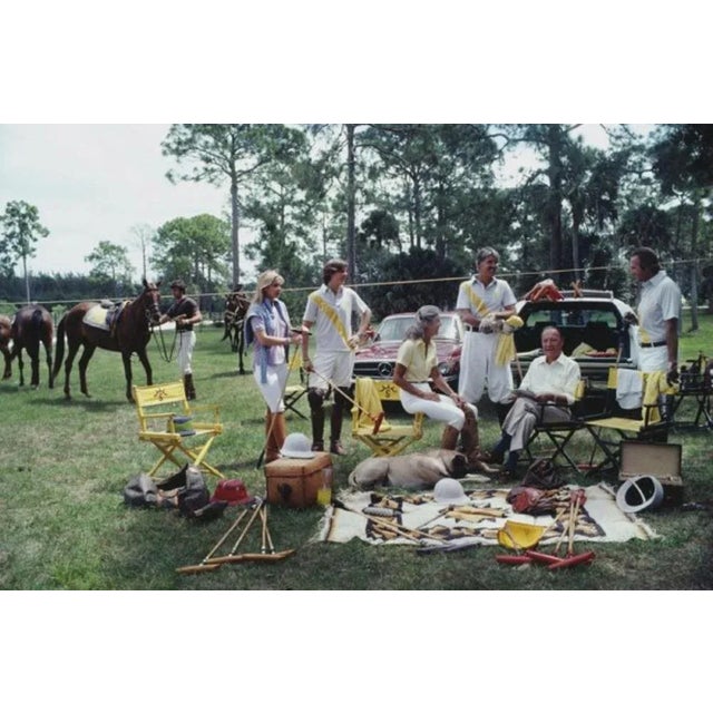Polo Party 1981 by Slim Aarons Slim Aarons Limited Estate Edition Paul Butler, patriarch of one of America’s foremost polo...