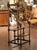 Add warmth and practicality to a library, kitchen, or study with this handsome antique-style library step ladder. Crafted...