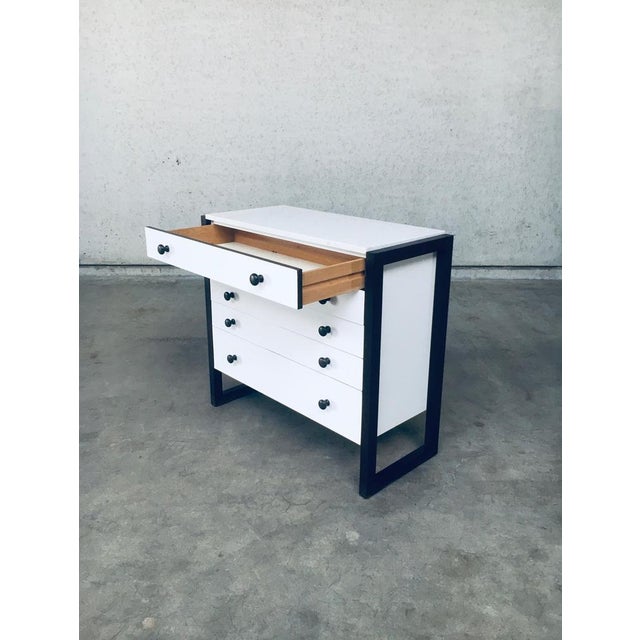 Mid-Century Modern Chest of Drawers, Belgium, 1960s For Sale - Image 4 of 18