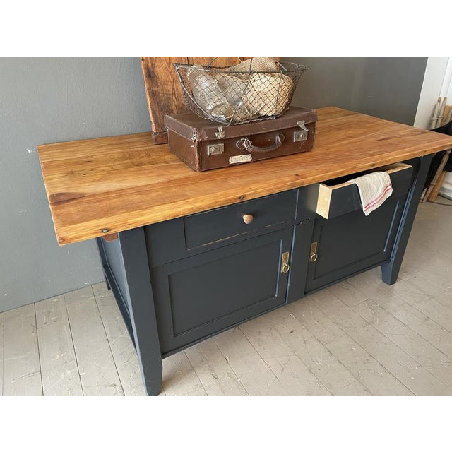 Black Large Brown and Grey Chest of Drawers For Sale - Image 8 of 16