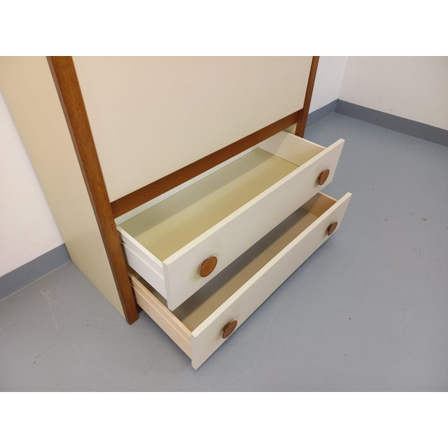 Vintage Secretaire in Oak, 1970s For Sale - Image 10 of 18