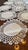 Antique White Vintage Handmade Linen and Lace Table Runner For Sale - Image 8 of 11