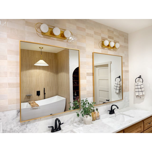 Mitzi Mitzi Sang 20 in. 1 Light Pendant in Aged Brass Finish For Sale - Image 4 of 13