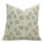Fabdivine Handmade Block Printed Cushion Cover 14x20 Inch Cotton Satin-Bloom For Sale