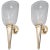 Mid 20th Century Torch Sconces by Barovier E Toso - a Pair For Sale - Image 11 of 11