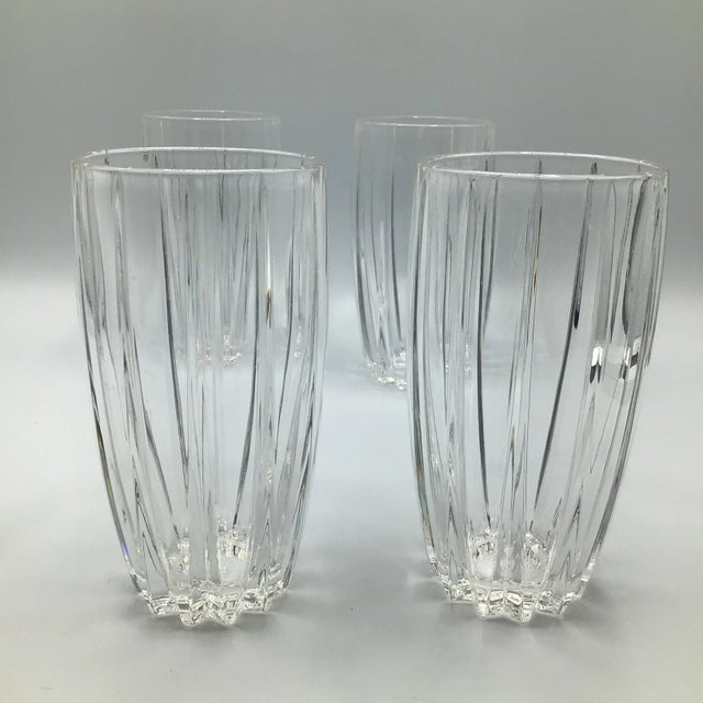 Traditional High Ball Glasses Marquis by Waterford Omega Crystal - Set of 6 For Sale - Image 3 of 12