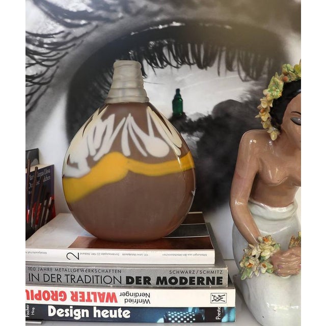 Unique Venetian glass piece of art made by La Vetreria Artistica TFZ Int., founded 1980 by Sandro Frattin. The original...