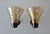 Late 20th Century Mauri Almari Style Champagne Glass Bronze Finish Tea Candle Wall Sconces-a Pair For Sale - Image 11 of 15