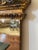 French Vintage French Hollywood Regency Gilt Beveled Mirror With Slide Out Cabinet For Sale - Image 3 of 10