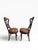 Maroon 1950s Louis XV Style Dining Chairs- (Set of 6) For Sale - Image 8 of 14